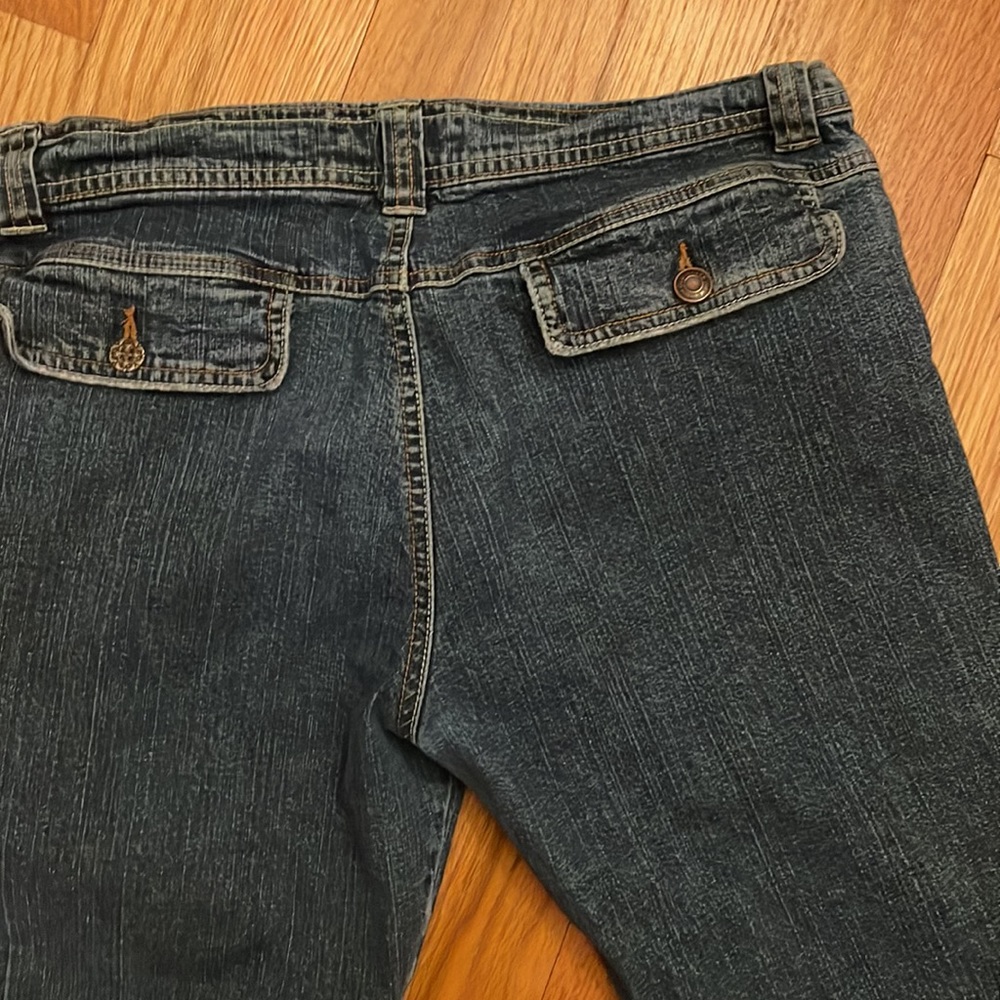 Last Chance! Old Navy Cropped Stretch Jeans, low waist - Picture 4 of 7